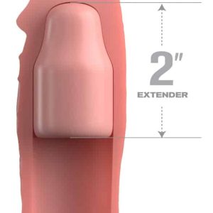 Fantasy X-Tensions Elite - Penissleeve 2" Silicone X-tension Light