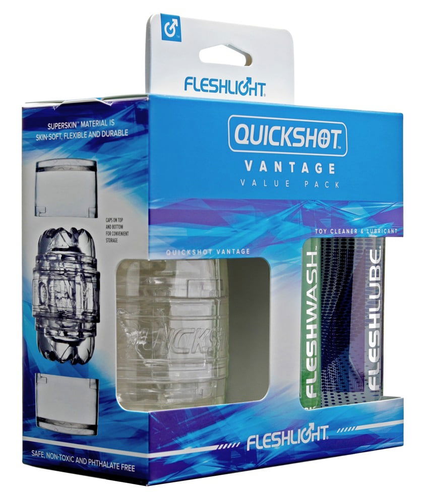 Fleshlight Quickshot Vantage Combo Pack - Handjobs leicht gemacht!