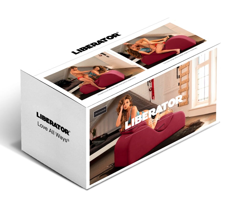 Liberator Esse Lounger - Stylischer Lounge-Sessel für Komfort-Sex Merlot