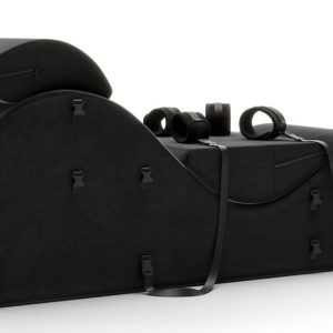 Liberator Black Label Esse - Lounger für Soft Bondage Sex Black