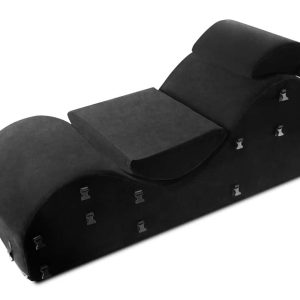 Liberator Black Label Esse - Lounger für Soft Bondage Sex Black