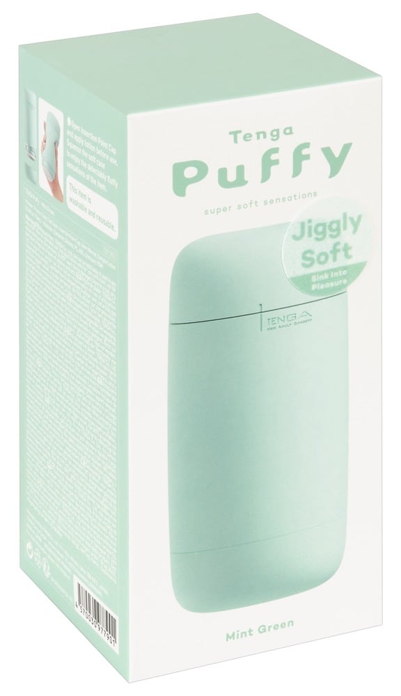 TENGA Puffy Marshmallow Masturbator Mint Green