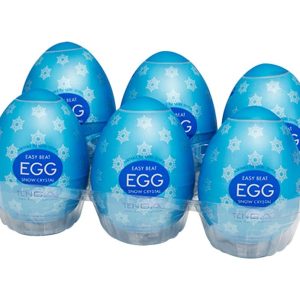 Tenga Egg Snow Crystal 6er