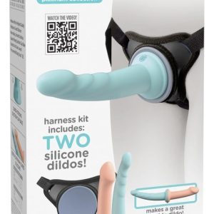 Dillio Platinum Body Dock SE Fantasy Kit - Umschnallgurt mit 2 Dildos