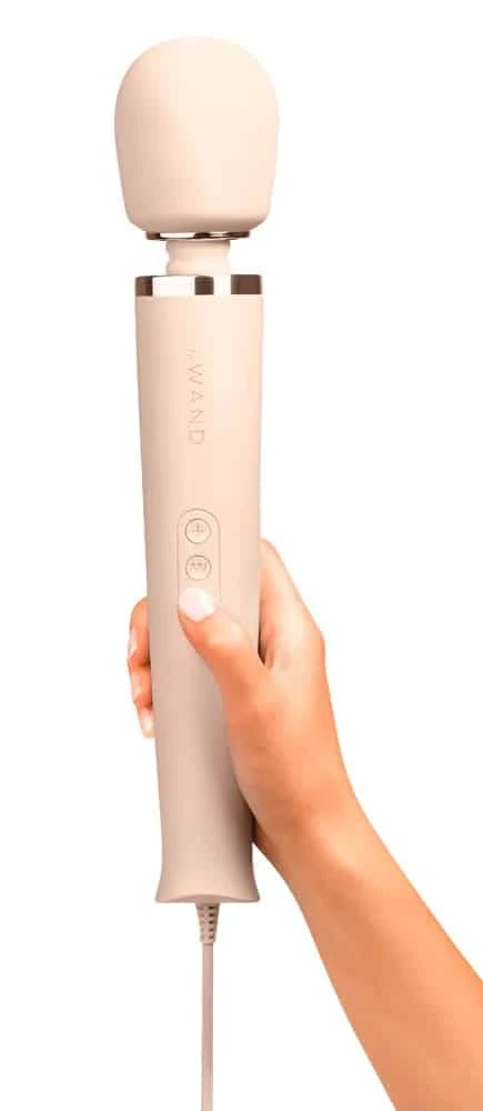 Le Wand Power Massager - Intensiver Massagestab mit Strombetrieb Cream