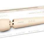 Le Wand Power Massager - Intensiver Massagestab mit Strombetrieb Cream