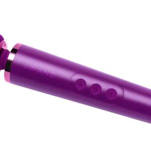 le Wand Petite Rosegold - Kompakter Massagestab für unterwegs Dark Cherry