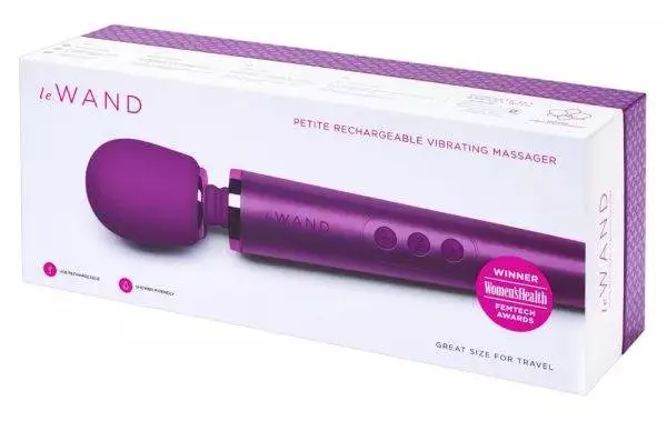 54000820000_verp le Wand Petite Rosegold - Kompakter Massagestab für unterwegs Dark Cherry