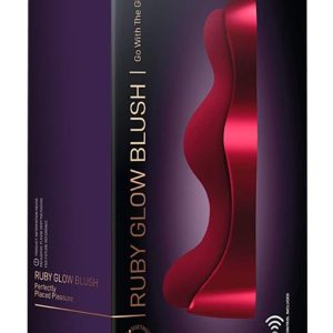 Rocks Off Ruby Glow 2.0 - Aufsitz- und G-Punkt-Vibrator Magenta