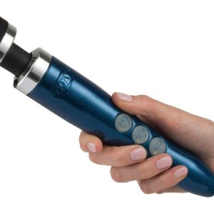 DOXY Massager 3R: Handlicher Massagestab mit Power-Vibration Blue