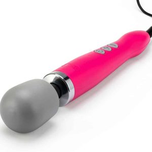 Doxy Kraftpaket - Massagestab mit Power-Vibration (3.000-9.000 U/min.) pink