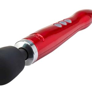 Doxy Kraftpaket - Massagestab mit Power-Vibration (3.000-9.000 U/min.) rot