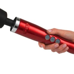 Doxy Kraftpaket - Massagestab mit Power-Vibration (3.000-9.000 U/min.) rot