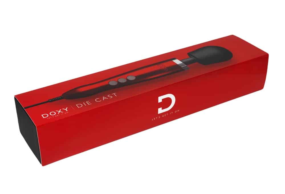 Doxy Massager - Kraftvoller Massagestab mit edler Optik Red