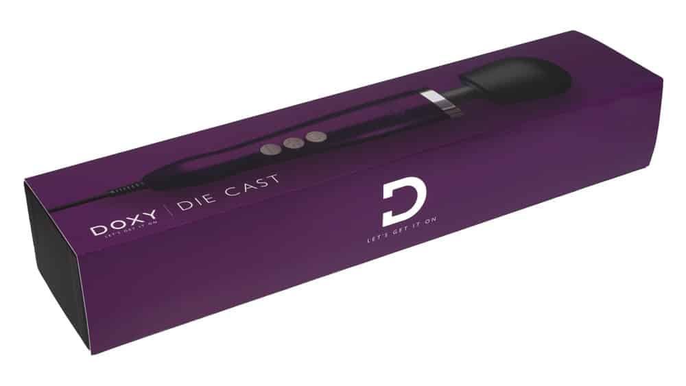 Doxy Massager - Kraftvoller Massagestab mit edler Optik Purple