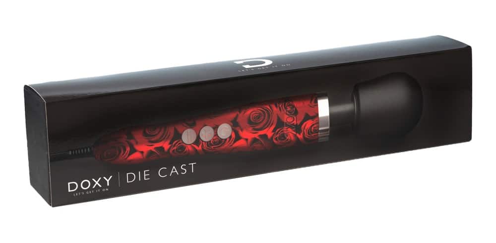 Doxy Massager - Kraftvoller Massagestab mit edler Optik Roses