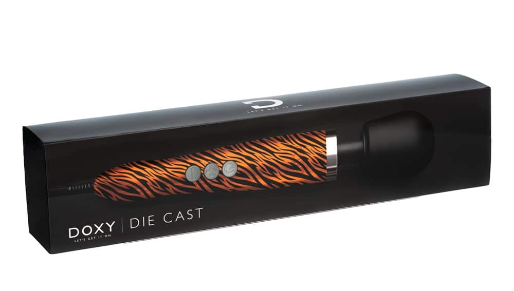 Doxy Massager - Kraftvoller Massagestab mit edler Optik Tiger