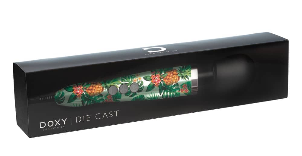 Doxy Massager - Kraftvoller Massagestab mit edler Optik Pineapple