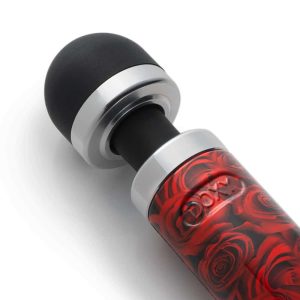 Doxy Netzgebundener Massagestab - Die Cast 3 (28cm, Ø 4,5cm) Roses