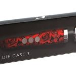 Doxy Netzgebundener Massagestab - Die Cast 3 (28cm, Ø 4,5cm) Roses