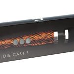 Doxy Netzgebundener Massagestab - Die Cast 3 (28cm, Ø 4,5cm) Tiger