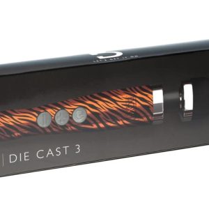 Doxy Netzgebundener Massagestab - Die Cast 3 (28cm, Ø 4,5cm) Tiger