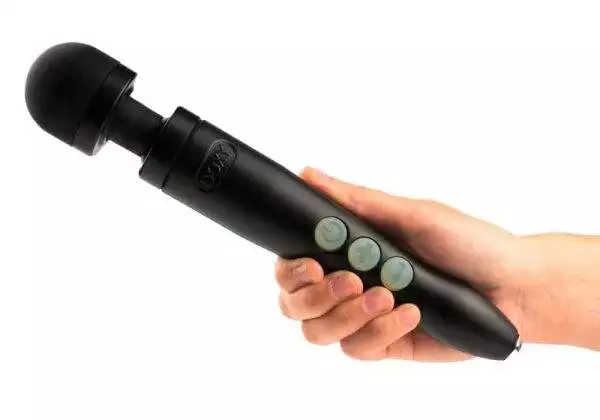 DOXY Massager 3R: Handlicher Massagestab mit Power-Vibration Matte Black