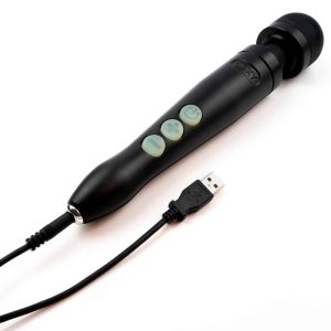 DOXY Massager 3R: Handlicher Massagestab mit Power-Vibration Matte Black