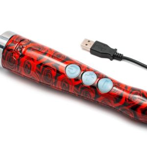 DOXY Massager 3R: Handlicher Massagestab mit Power-Vibration Roses