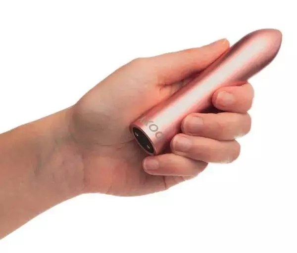 Doxy Bullet Rose Gold - Luxus-Minivibrator für unterwegs Rose Gold