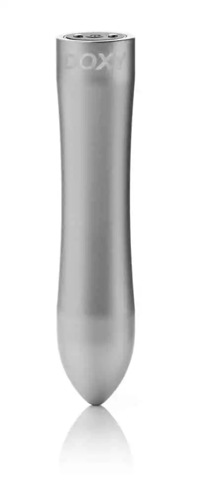 Doxy Bullet Rose Gold - Luxus-Minivibrator für unterwegs Silver