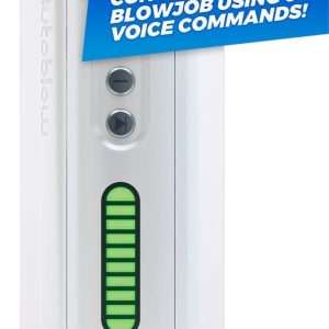 Autoblow AI+ UK Plug - Masturbator mit AI-Modus Weiß/Hautfarben hell