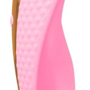 Shunga Obi - Luxuriöser Auflegevibrator für Vulva, Klitoris & Perineum Light Pink