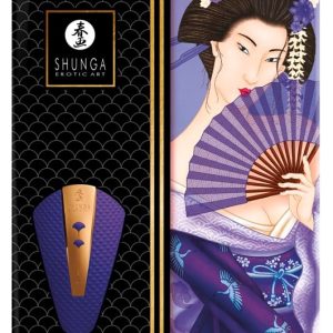 Shunga Obi - Luxuriöser Auflegevibrator für Vulva, Klitoris & Perineum Purple