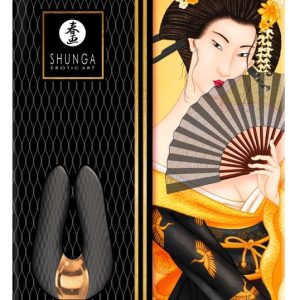 Shunga Doppelvibrator Aiko - Luxus für Anspruchsvolle Black