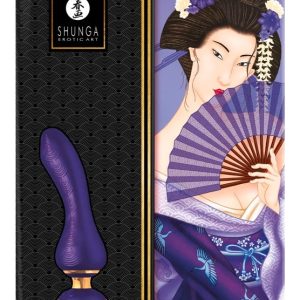 Shunga Sanya Luxus-Vibrator | Ergonomischer Griff, 10 Vibrationsmodi Purple