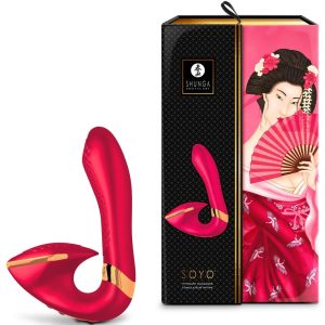 Shunga Soyo Vibrator - Luxuriöser Verwöhnluxus Raspberry