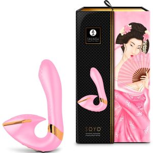 Shunga Soyo Vibrator - Luxuriöser Verwöhnluxus Light Pink