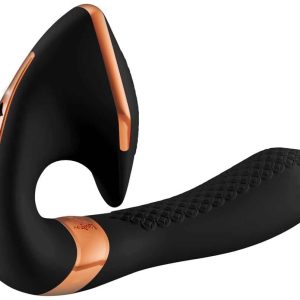 Shunga Soyo Vibrator - Luxuriöser Verwöhnluxus Black