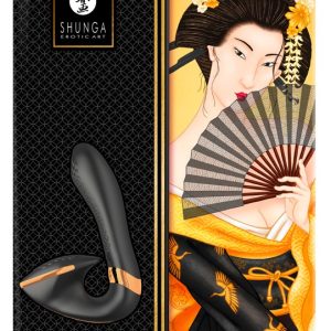 Shunga Soyo Vibrator - Luxuriöser Verwöhnluxus Black