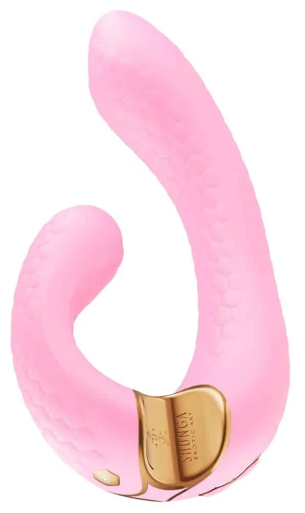 Shunga Miyo Luxus Vibrator - 10 Modi, 5 Geschwindigkeiten Light Pink