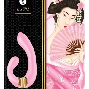 Shunga Miyo Luxus Vibrator - 10 Modi, 5 Geschwindigkeiten Light Pink