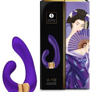 Shunga Miyo Luxus Vibrator - 10 Modi, 5 Geschwindigkeiten Purple