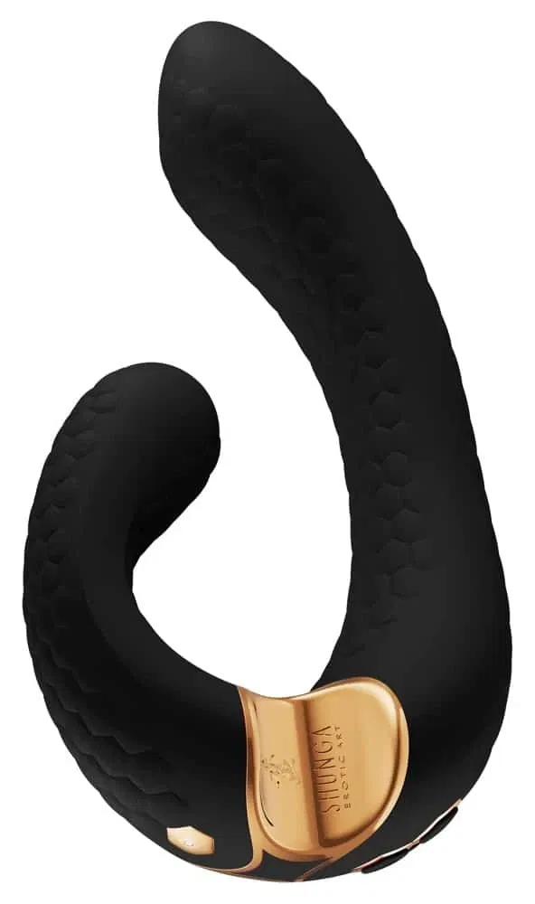 Shunga Miyo Luxus Vibrator - 10 Modi, 5 Geschwindigkeiten Black