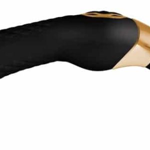 Shunga Zoa - Luxuriöser Massager & Dildo | Ergonomisch geformt | 10 Vibrationsmodi | USB-aufladbar Black