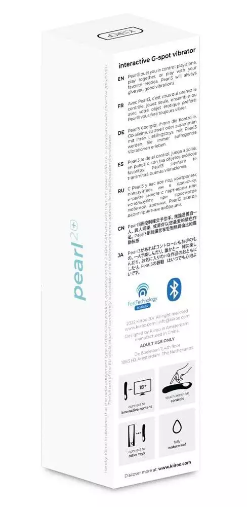 Kiiroo Pearl2+ G-Punkt-Vibrator - Partnersex auf Distanz Kiiroo Pearl2+ G-Punkt-Vibrator - Partnersex auf Distanz