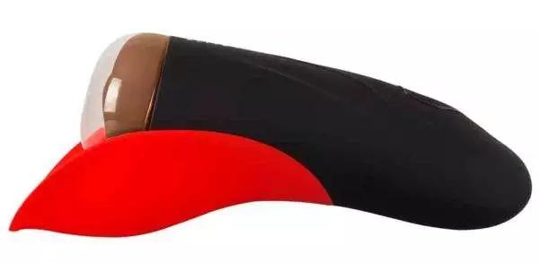 PDX Elite Masturbator - Hodenstimulator & Vibration Schwarz/Hautfarben dunkel/Rot PDX Elite Masturbator - Hodenstimulator & Vibration Schwarz/Hautfarben dunkel/Rot