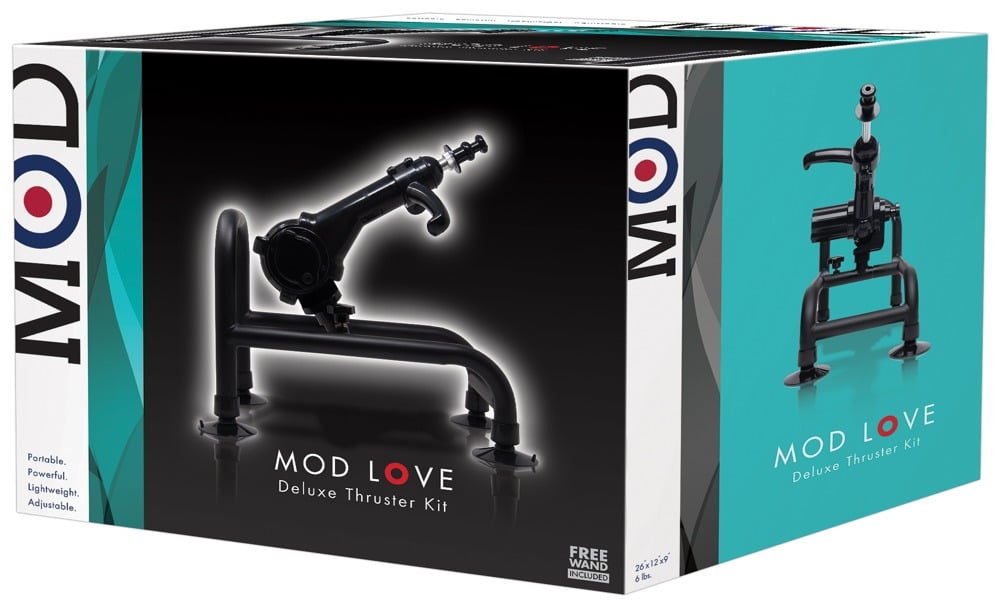 MOD Love Deluxe Thruster Kit - Strombetriebene Sexmaschine mit Zubehör