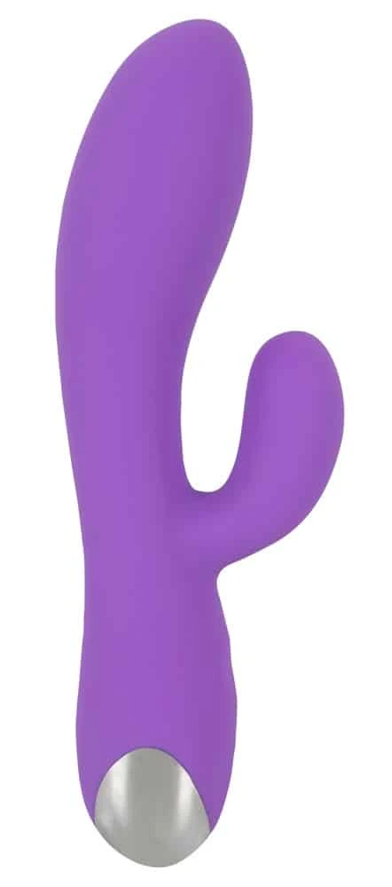 SKYN Vibes - Handlicher Rabbitvibrator für doppelten Genuss Lila/Silber SKYN Vibes - Handlicher Rabbitvibrator für doppelten Genuss Lila/Silber