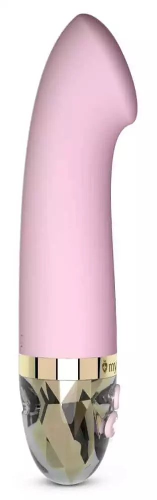 Mystim - Handlicher Vibrator Right on Ron Pink/Gold